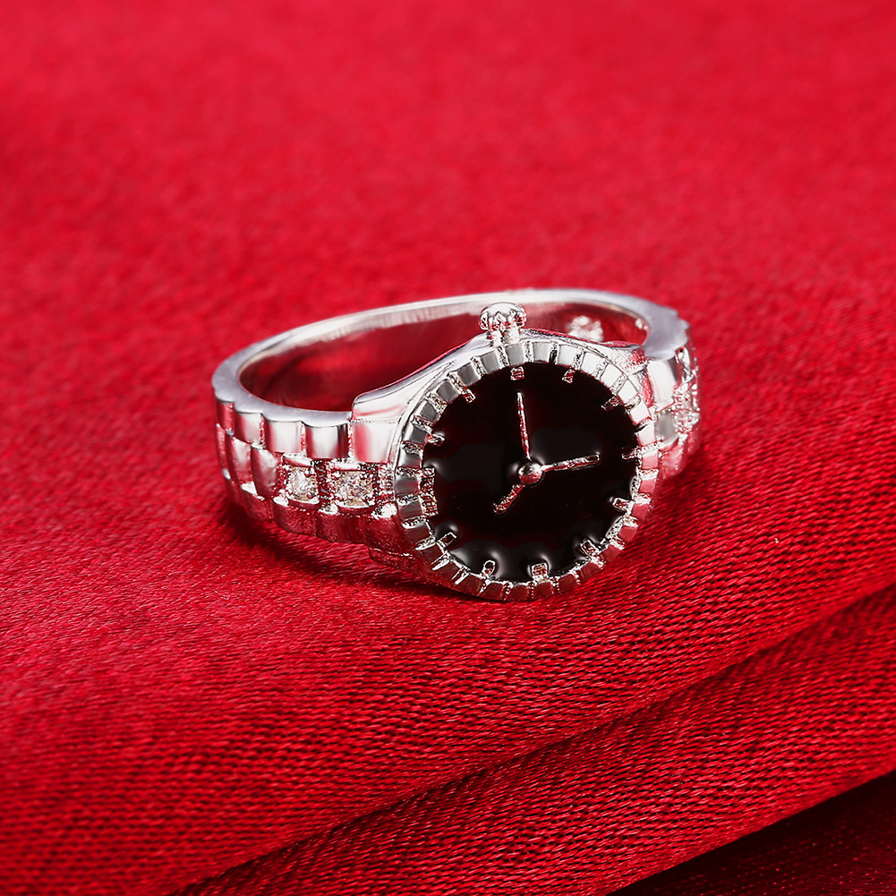 Fine Jewelry Watches Women - Montre-bracelet en argent Sterling 925, bagues