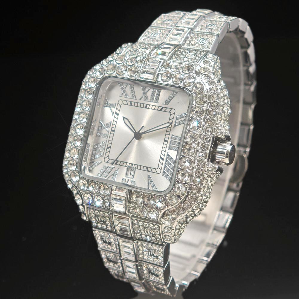 Jewelry Watches Brands - GUET-Montre en diamant de luxe pour