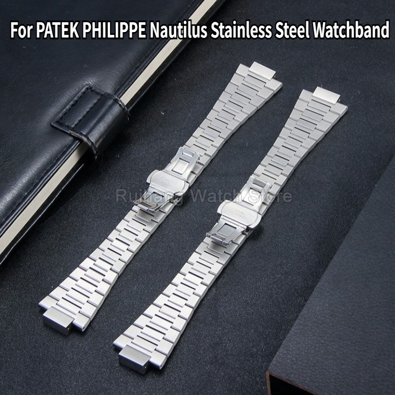 Patek Philippe Watch Nautilus - Bracelet de montre en acier inoxydable