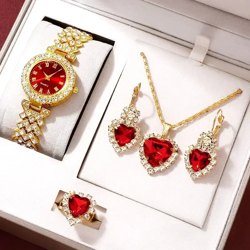 Jewelry Clasp Watches - Montre de Luxe Dorée pour Femme,