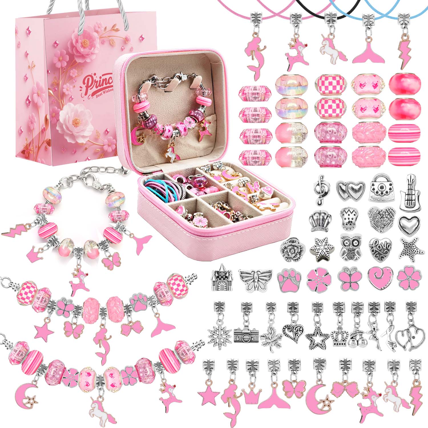 Fine Jewelry & Watches Photos - Ensemble de bijoux en perles roses