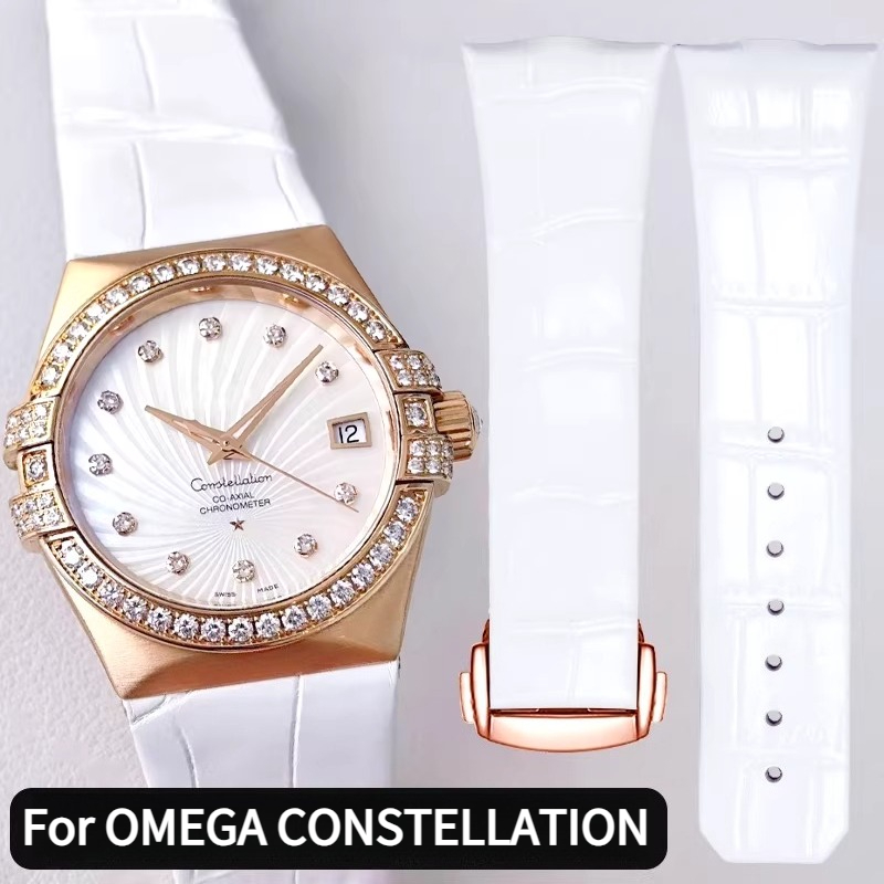 Bracelet de montre en cuir inc - Omega Watch Constellation avis et prix