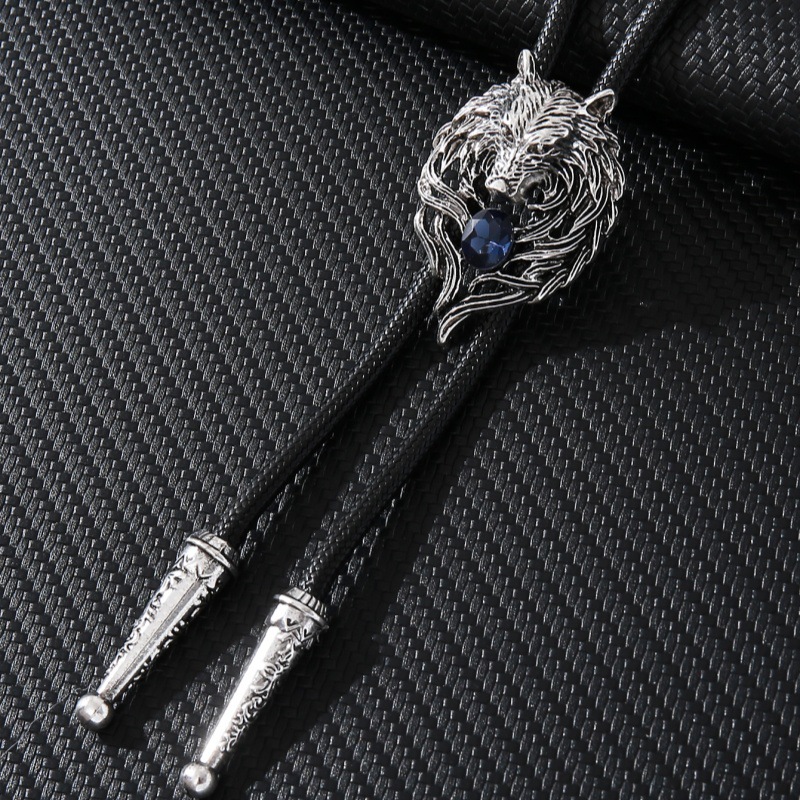 Cravate bolo rétro pour homme  - Wolf Jewelry & Watches Tampa avis et prix