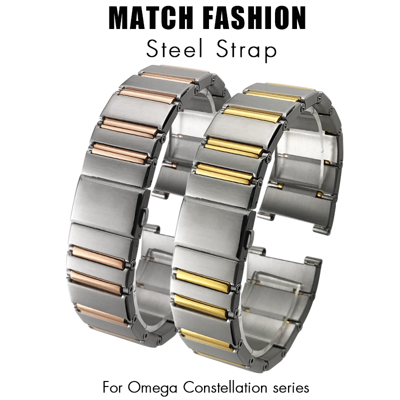 Bracelet de montre en acier in - Omega Watch Constellation avis et prix