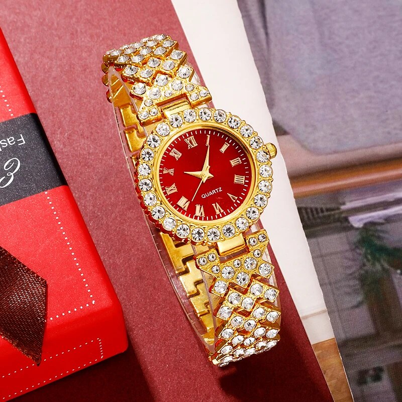 Montre de luxe dorée pour femm - Jewelry Clasp Watches avis et prix