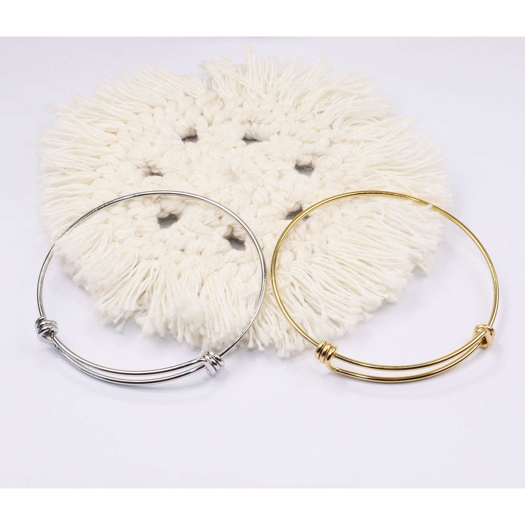 Bracelet réglable en acier ino - Fine Jewelry & Watches Photos avis et prix