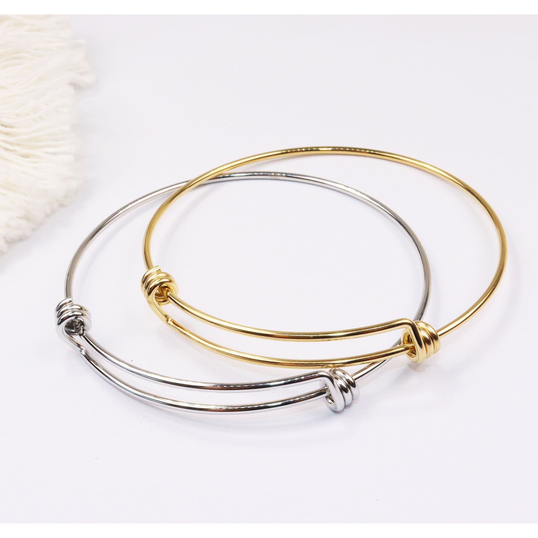 Bracelet réglable en acier ino - Fine Jewelry & Watches Photos avis et prix
