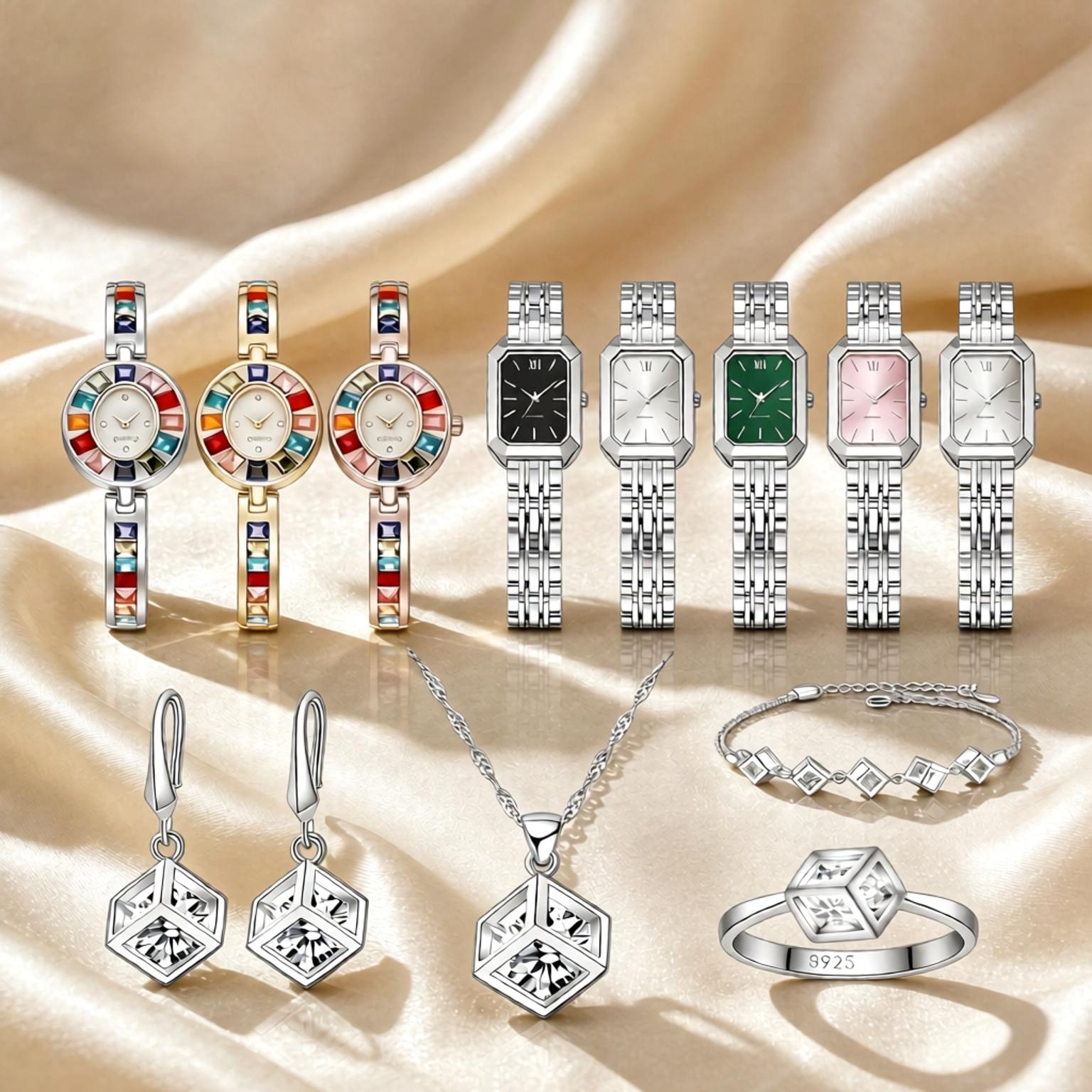 Ensemble de bijoux de luxe en  - Best Jewelry Watches Women avis et prix