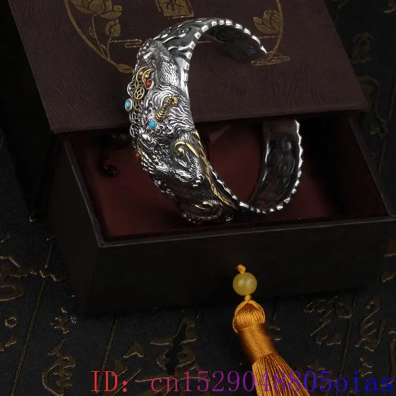 Bracelet tigre Pixiu porte-bon - Cuff Bangle Bracelet avis et prix