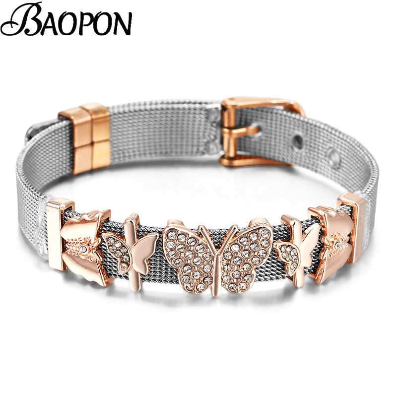 Bracelets en maille d'acier in - Best Jewelry Watches Women avis et prix
