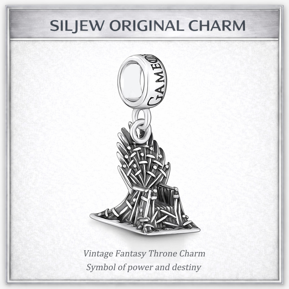 SilJew Breloque Vintage Fantai - Wolf Jewelry & Watches Tampa avis et prix