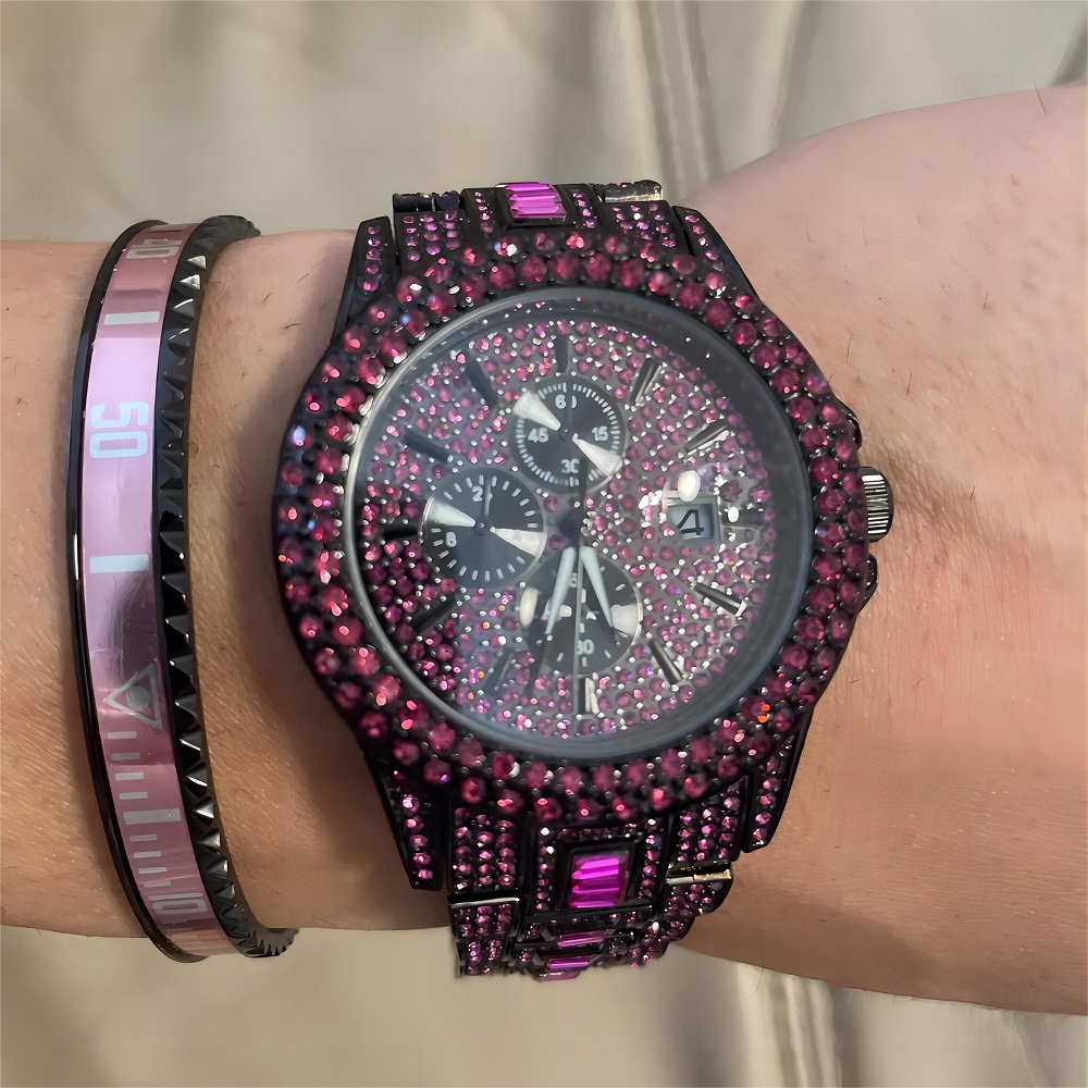 Vente chaude montre de glace r - Jewelry Watches Brands avis et prix