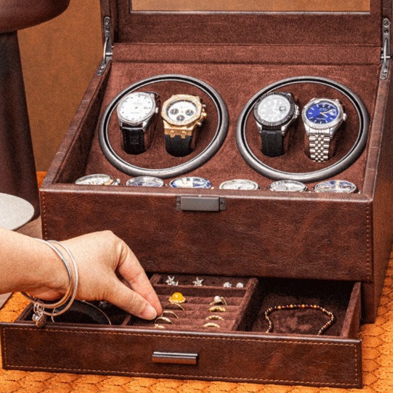 Boîte à remontoir automatique  - Jewelry Or Watches avis et prix