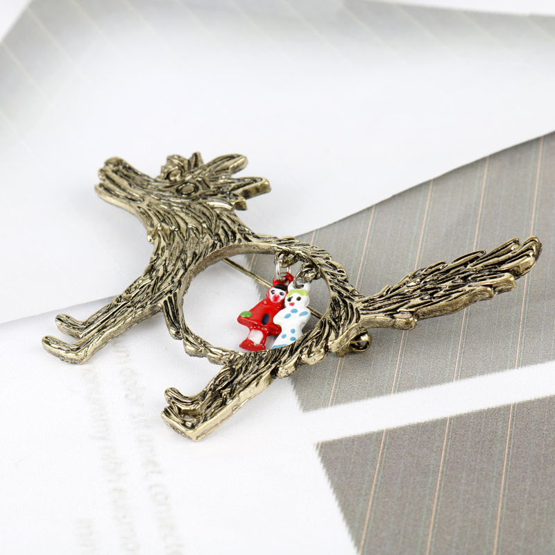 Broche Vintage Loup et Bébés p - Wolf Jewelry & Watches Tampa avis et prix