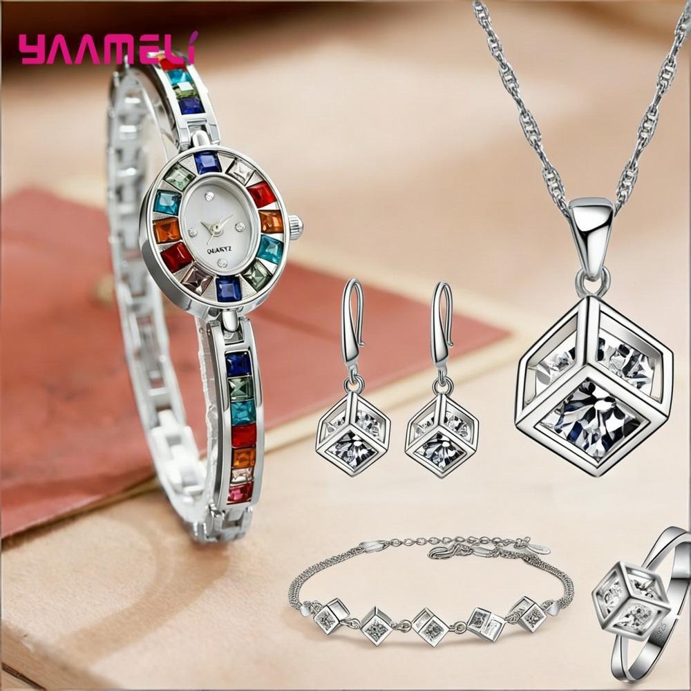 Ensemble de bijoux de luxe en  - Best Jewelry Watches Women avis et prix