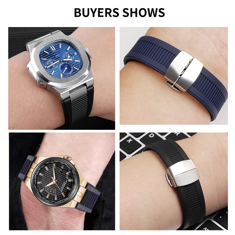 Bracelet de montre en Silicone - Patek Philippe Watch Nautilus avis et prix